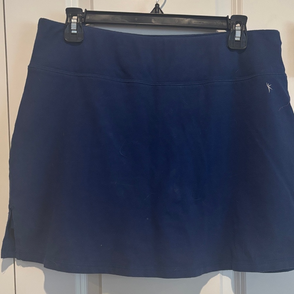 Danskin Now Navy A-Line Athletic Skort